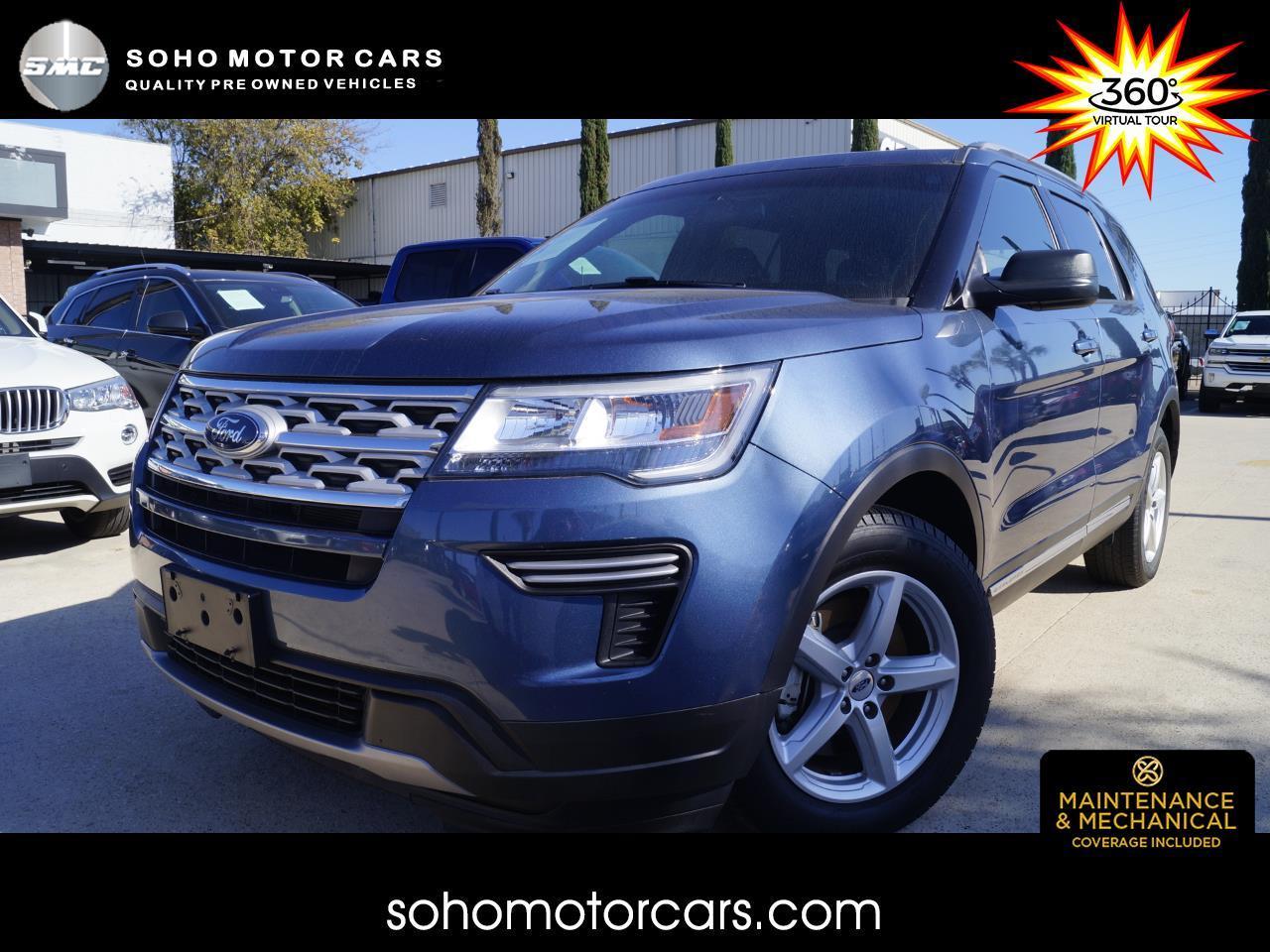 Used 19 Ford Explorer Xlt Fwd For Sale In Houston Tx Soho Motor Cars