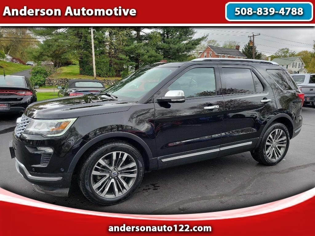 Used 2019 Ford Explorer PLATINUM for Sale in North Grafton MA 01536