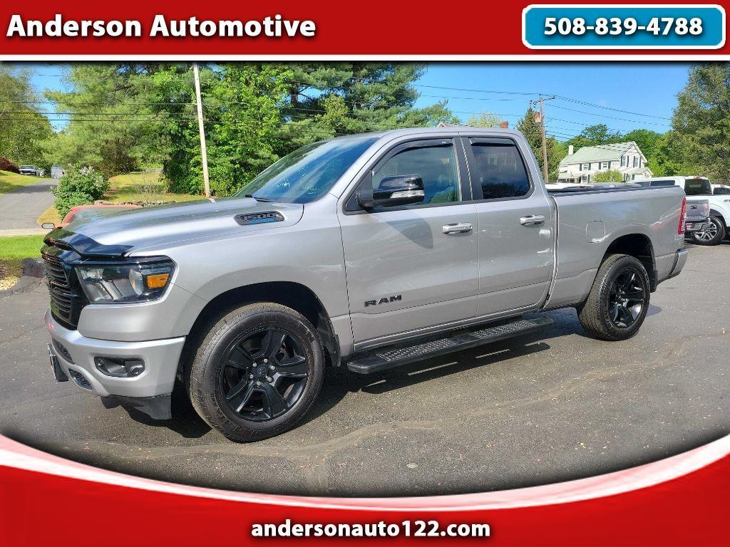 Used 2021 RAM 1500 BIG HORN QUAD CAB for Sale in North Grafton MA 01536