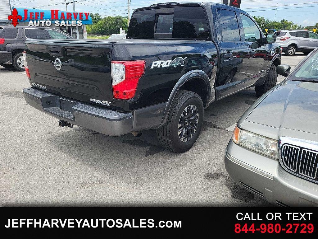 2017 Nissan Titan 4x4 Crew Cab PRO-4X
