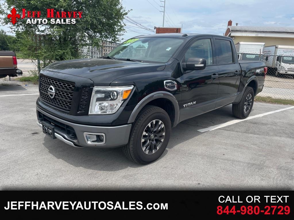 2017 Nissan Titan 4x4 Crew Cab PRO-4X