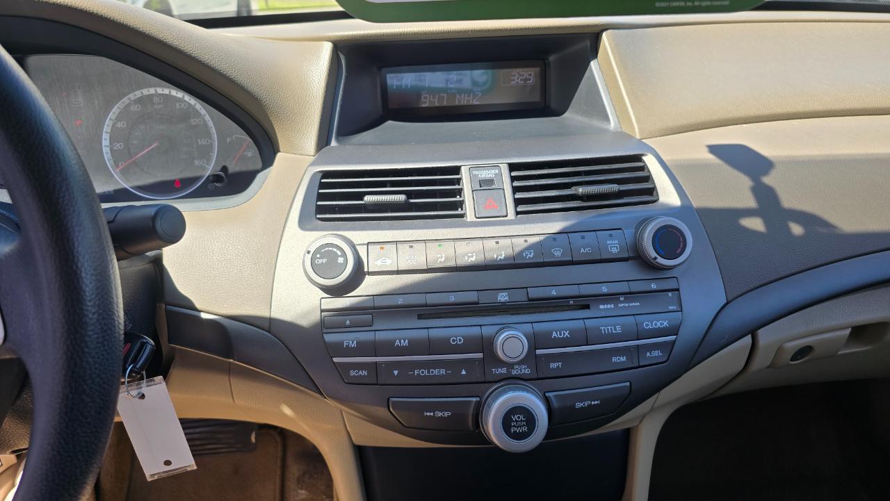 Honda Accord LX sedan AT 2008