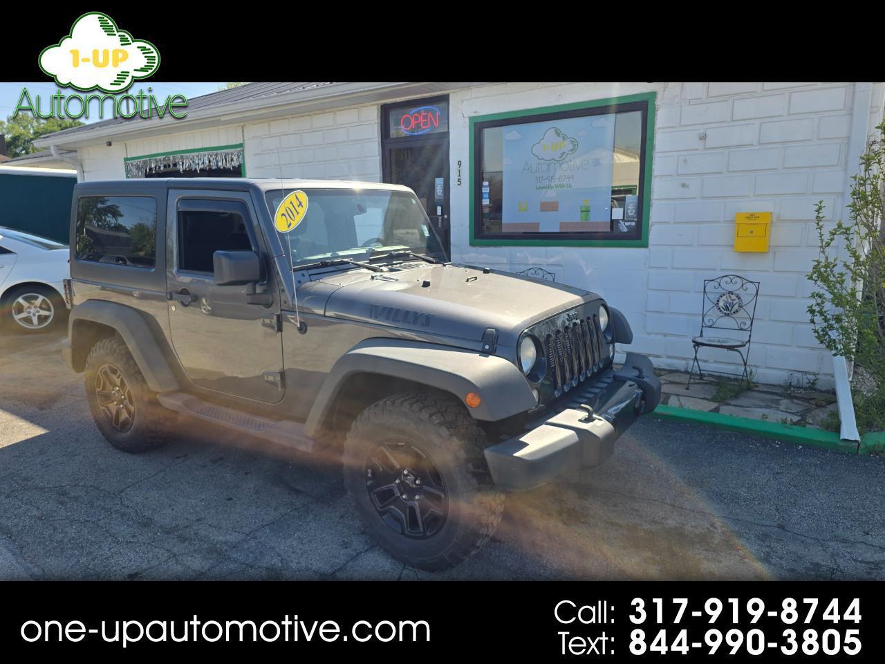 2014 Jeep Wrangler Willys Sport 2 Door 4x4
