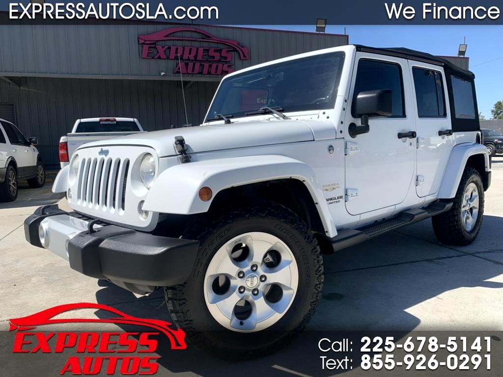 Used 2014 Jeep Wrangler Unlimited Sahara 4WD for Sale in Zachary LA 70791  Express Autos