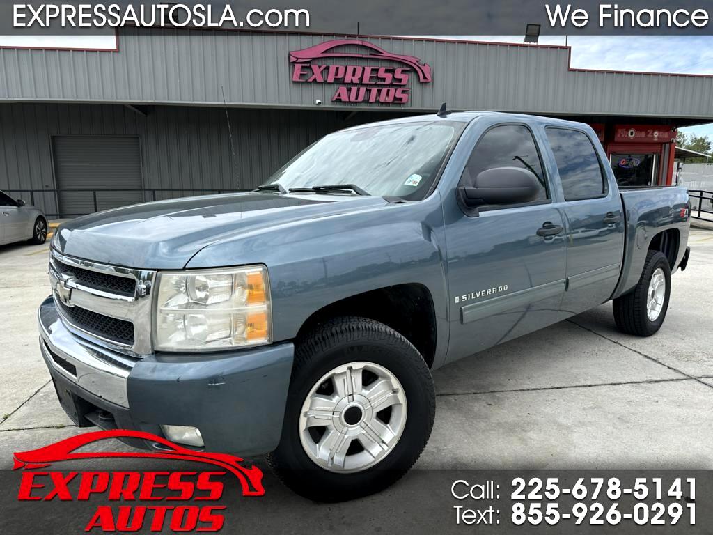 Used 2009 Chevrolet Silverado 1500 LT1 Crew Cab 4WD for Sale in Zachary