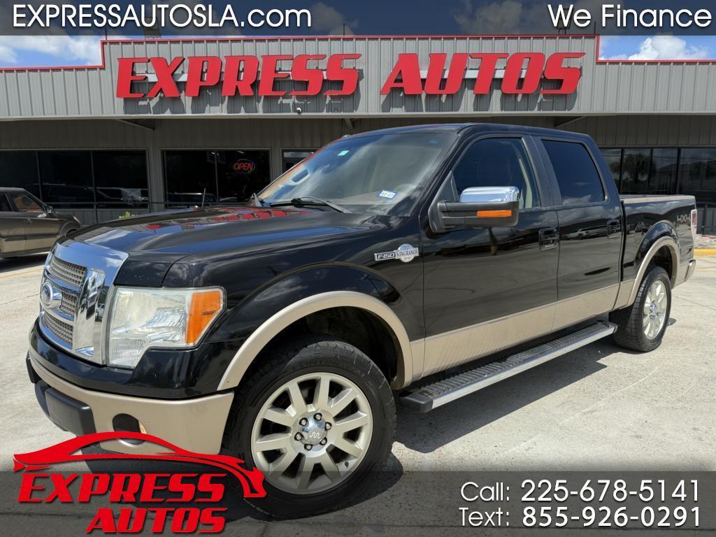 Ford F-150 4WD SuperCrew 145" Platinum 2011