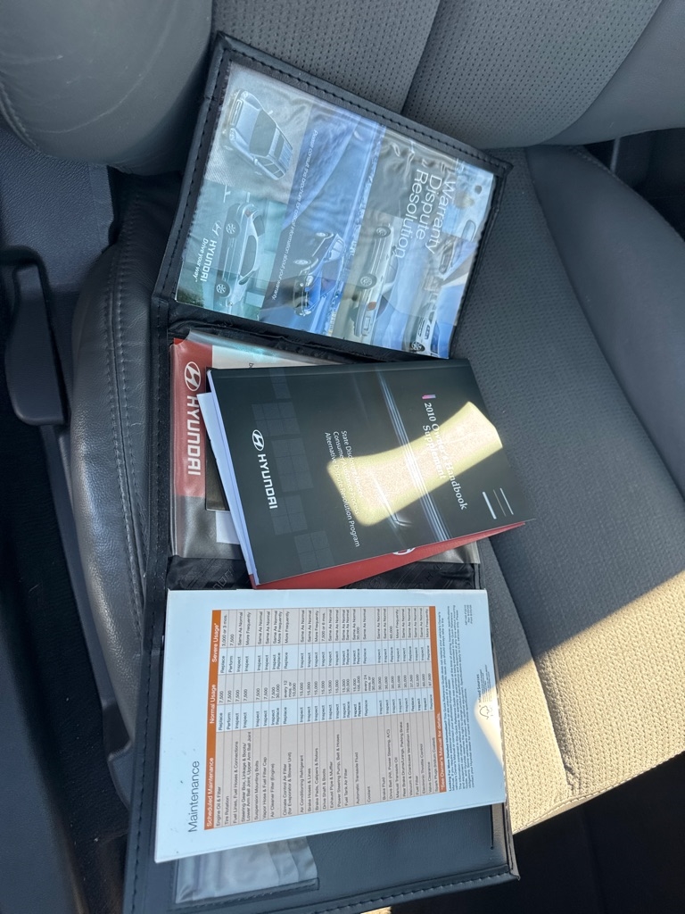 Hyundai Sonata 4dr Sdn V6 Auto SE 2010