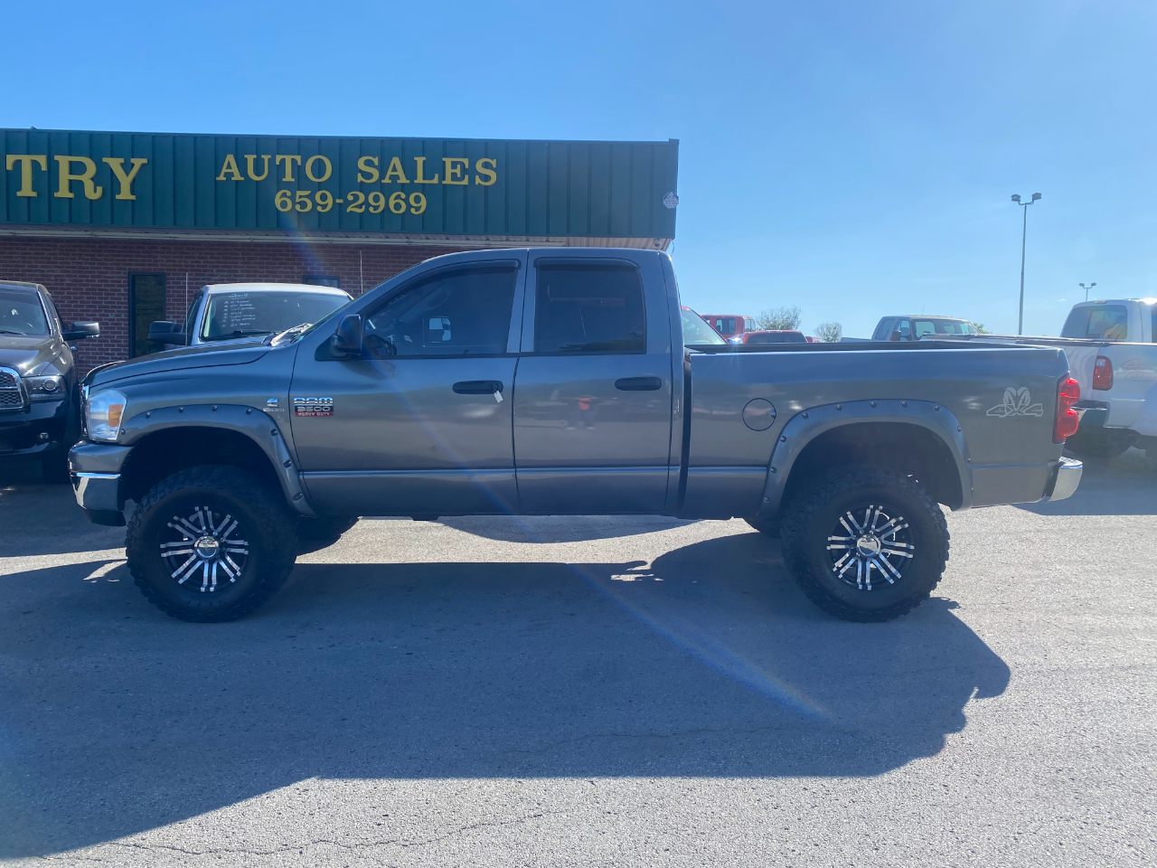 Used 2008 Dodge Ram 3500 4dr Quad Cab 140.5 SRW 4WD SLT for Sale in