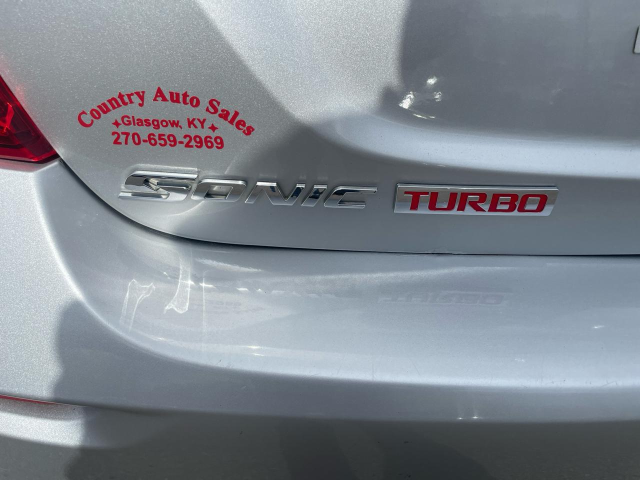 Chevrolet Sonic Premier Auto Sedan 2017