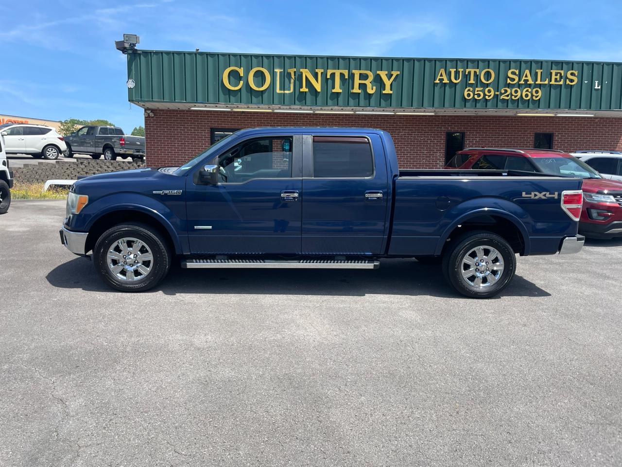 Ford F-150 4WD SuperCrew 139" Lariat 2011
