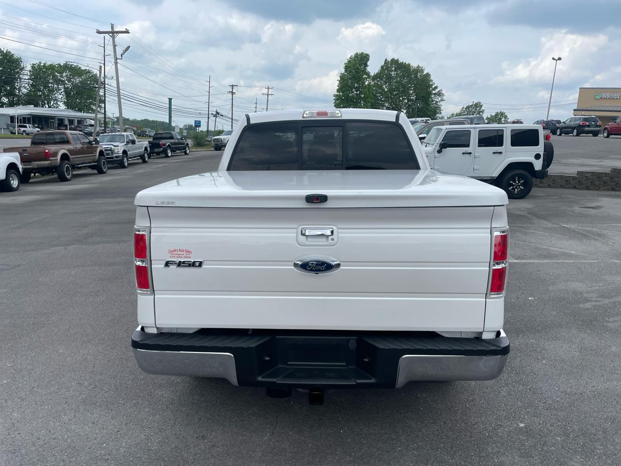 Ford F-150 4WD SuperCrew 139" Lariat 2011