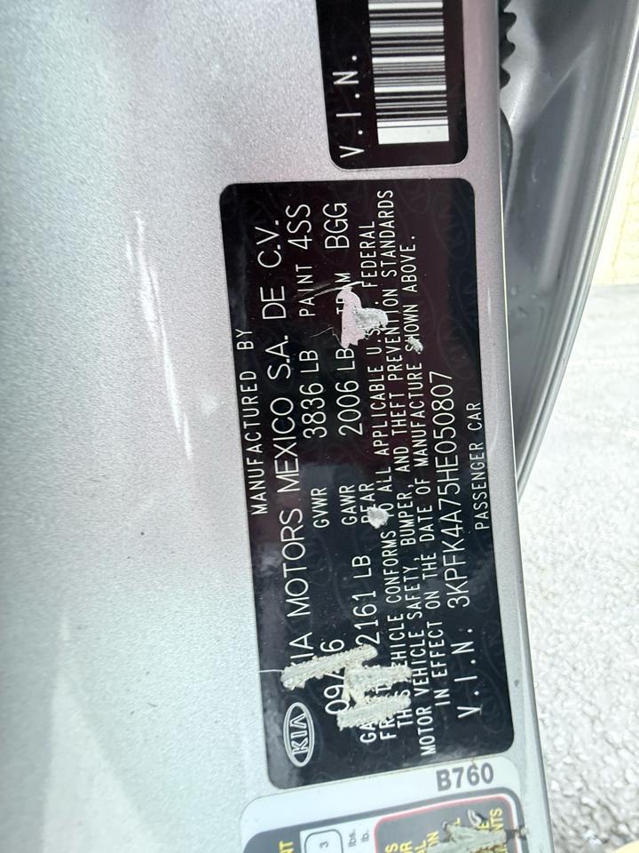 Kia Forte LX 6A 2017