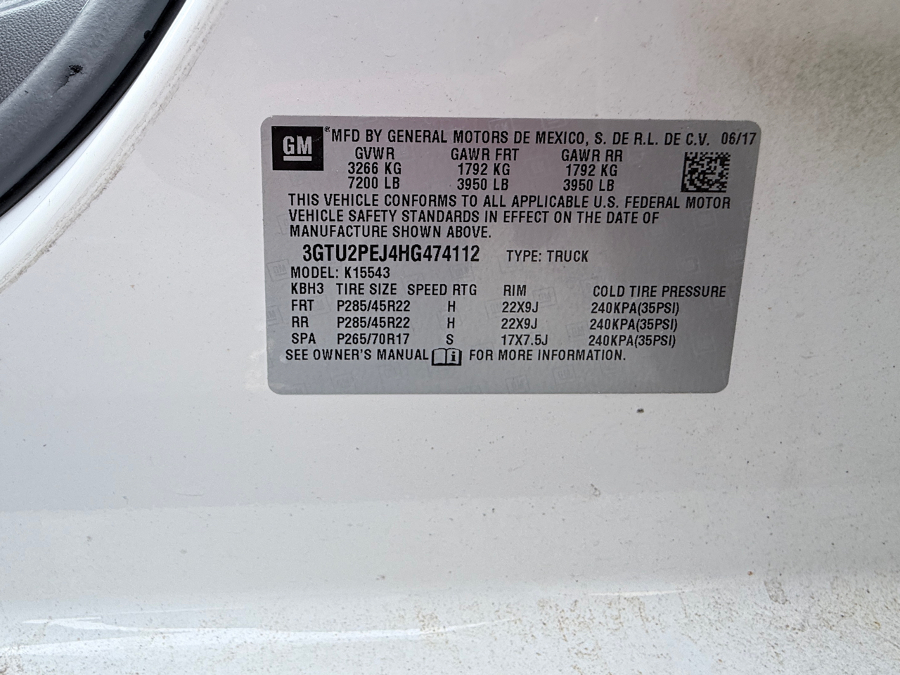 GMC Sierra 1500 Denali Crew Cab Short Box 4WD 2017