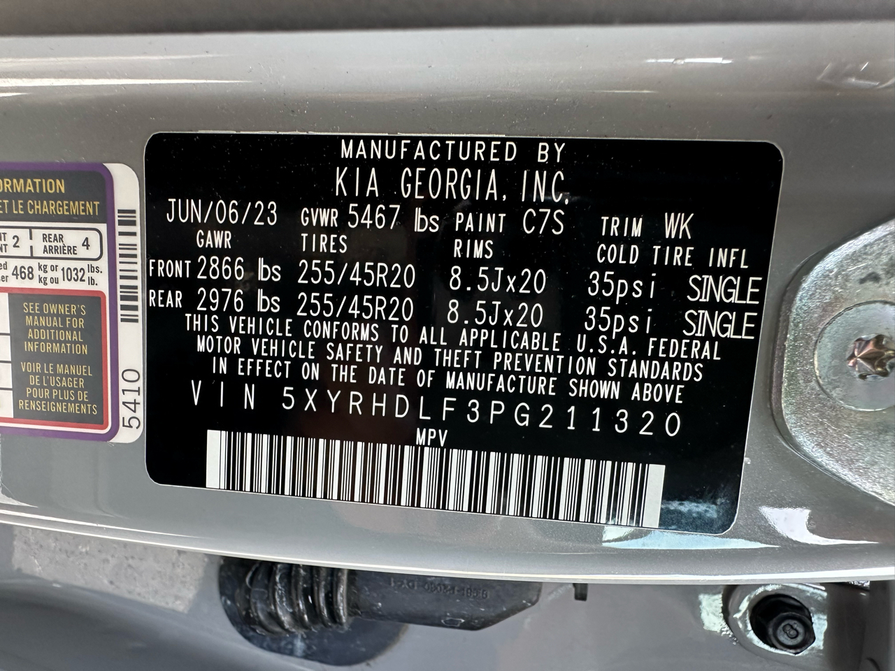 2023 Kia Sorento X-Line EX photo 16