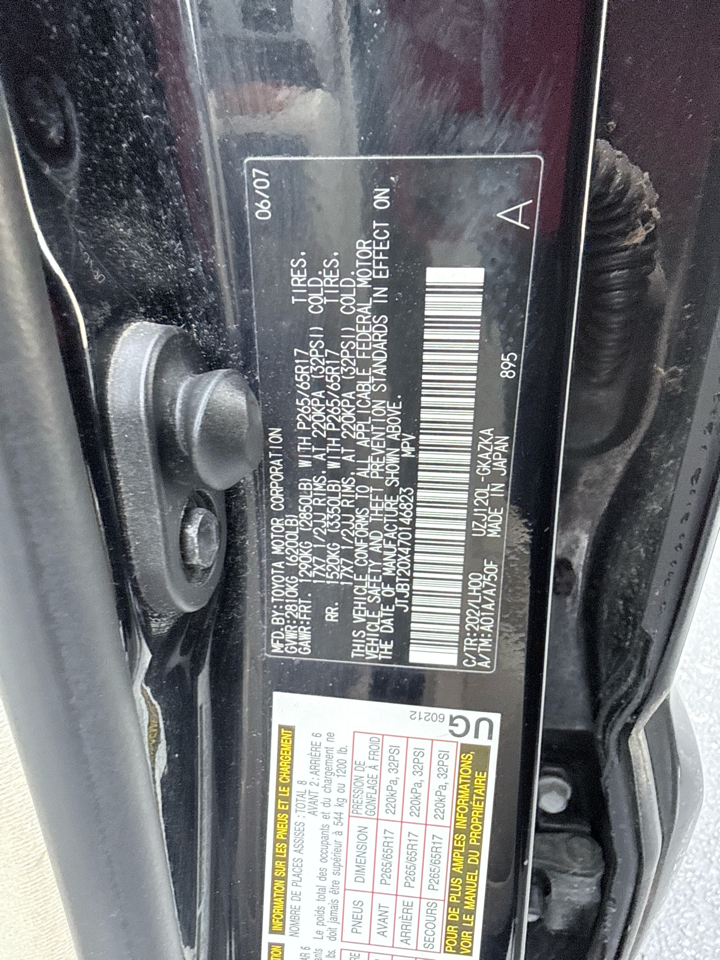 Lexus GX 470 Sport Utility 2007