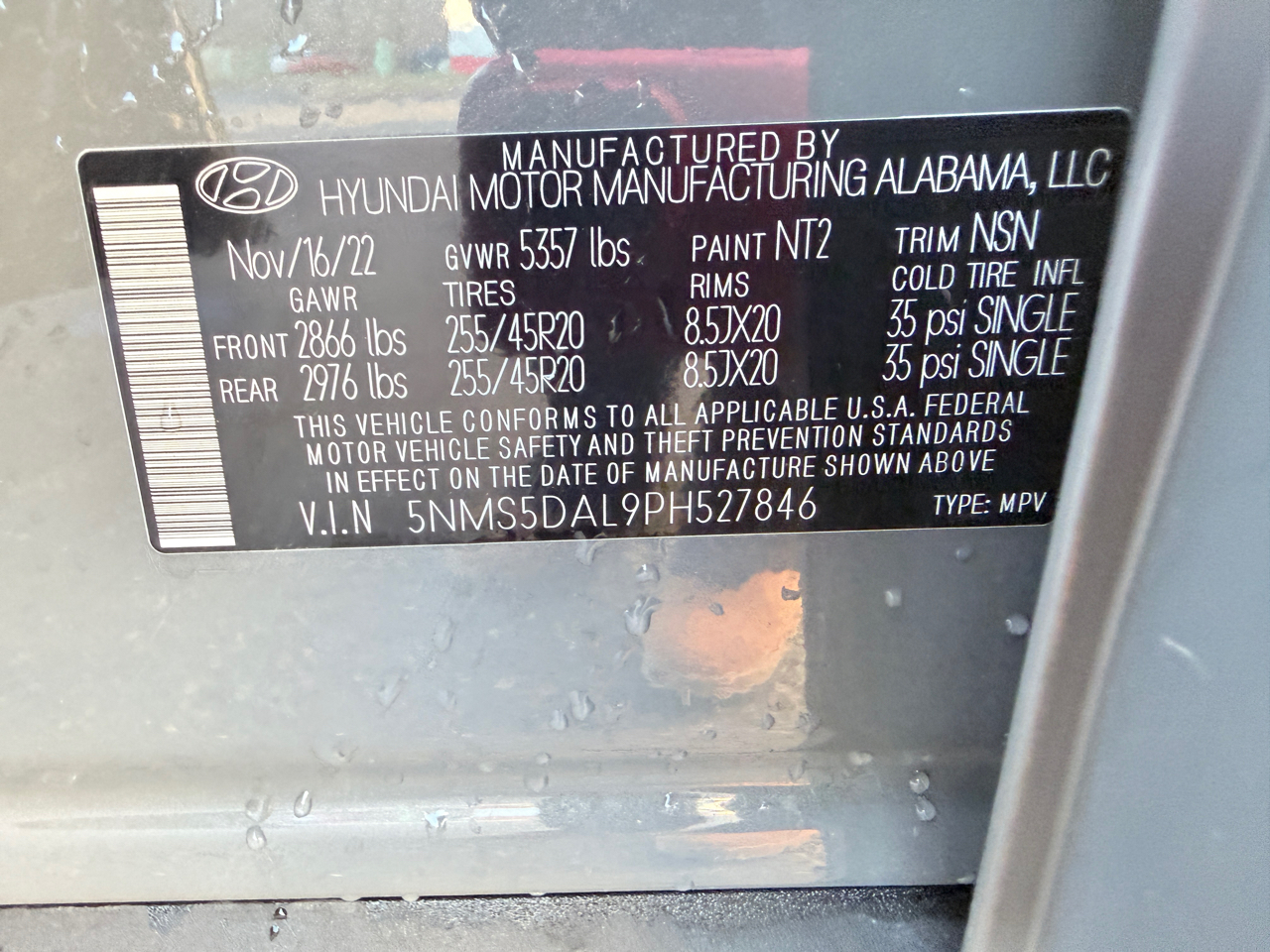 Hyundai Santa Fe Calligraphy AWD 2023