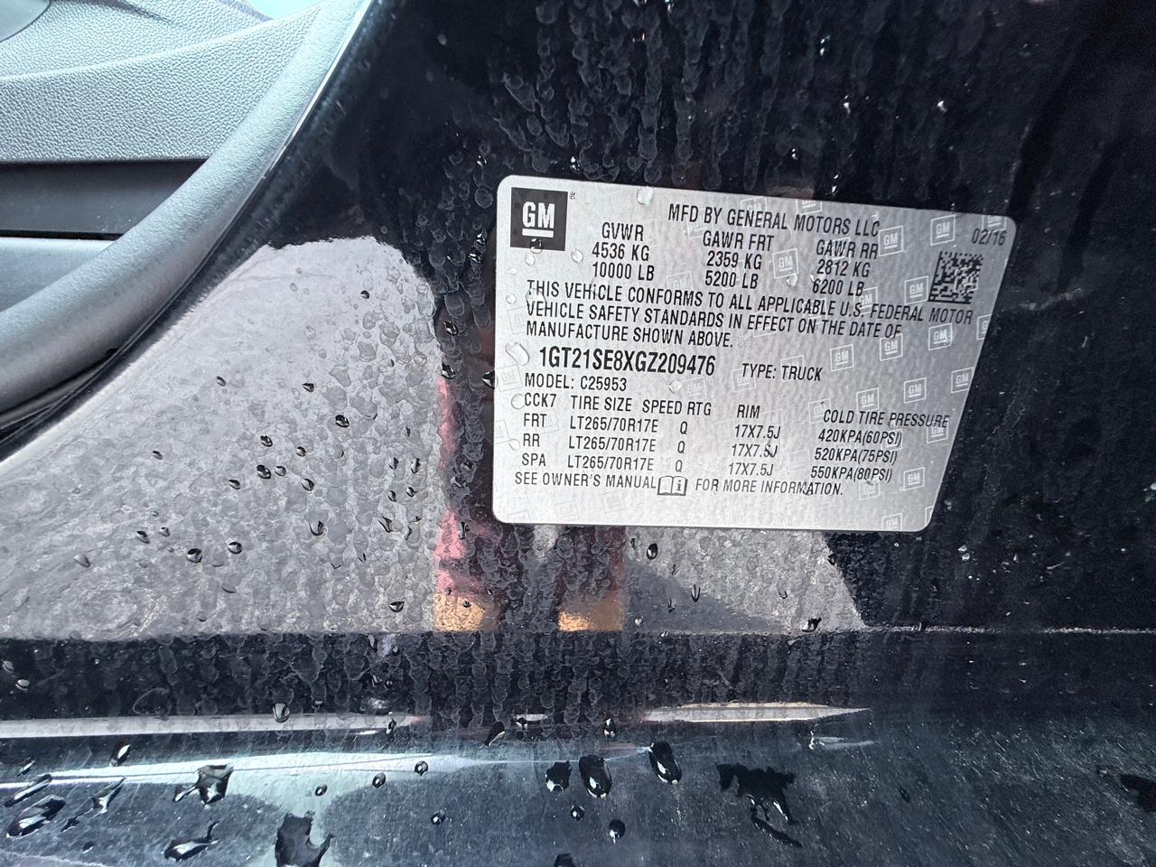 GMC Sierra 2500HD SLE Double Cab 2WD 2016