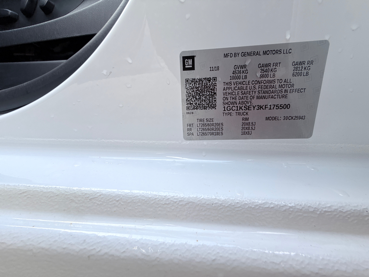 Chevrolet Silverado 2500HD LT Crew Cab Long Box 4WD 2019