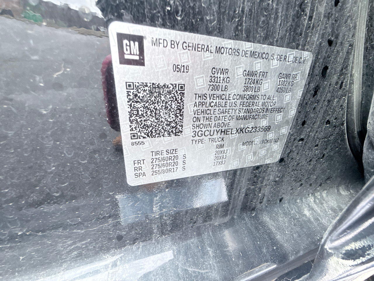 Chevrolet Silverado 1500 High Country Crew Cab 4WD 2019