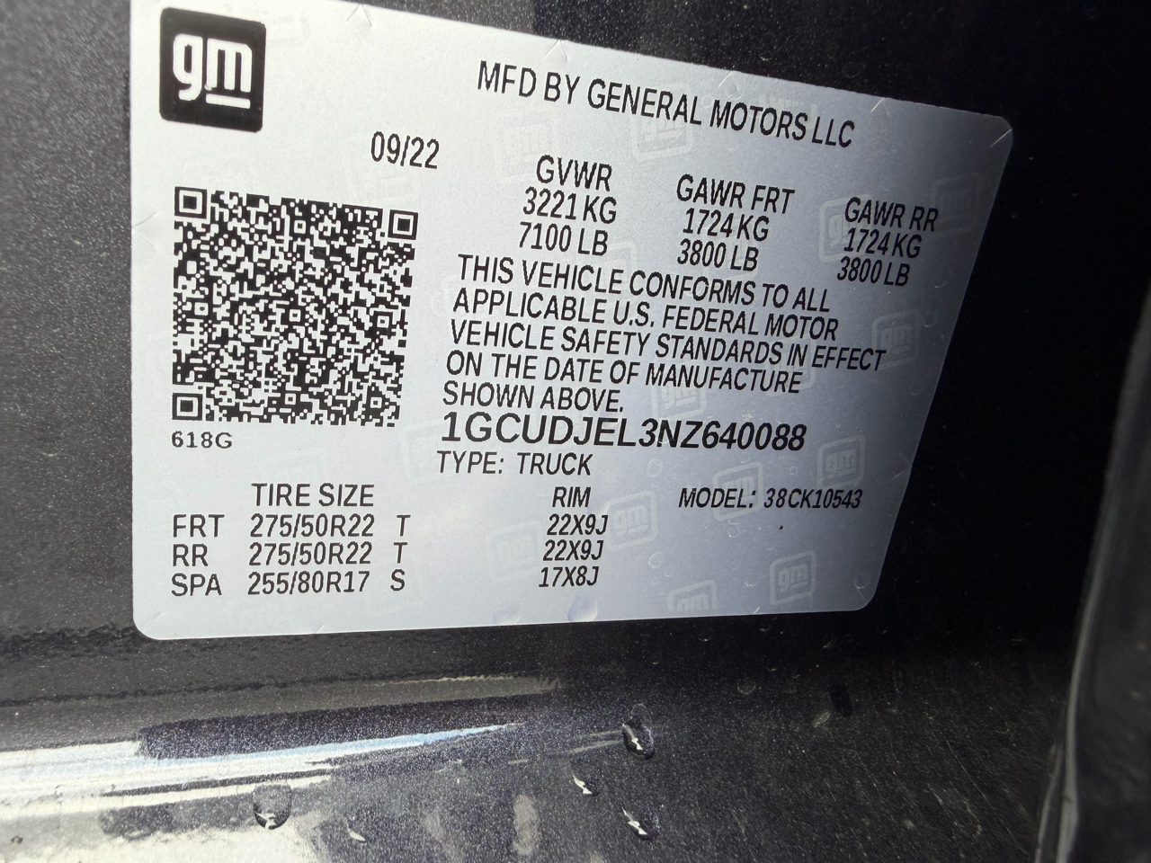 Chevrolet Silverado 1500 High Country Crew Cab 2022