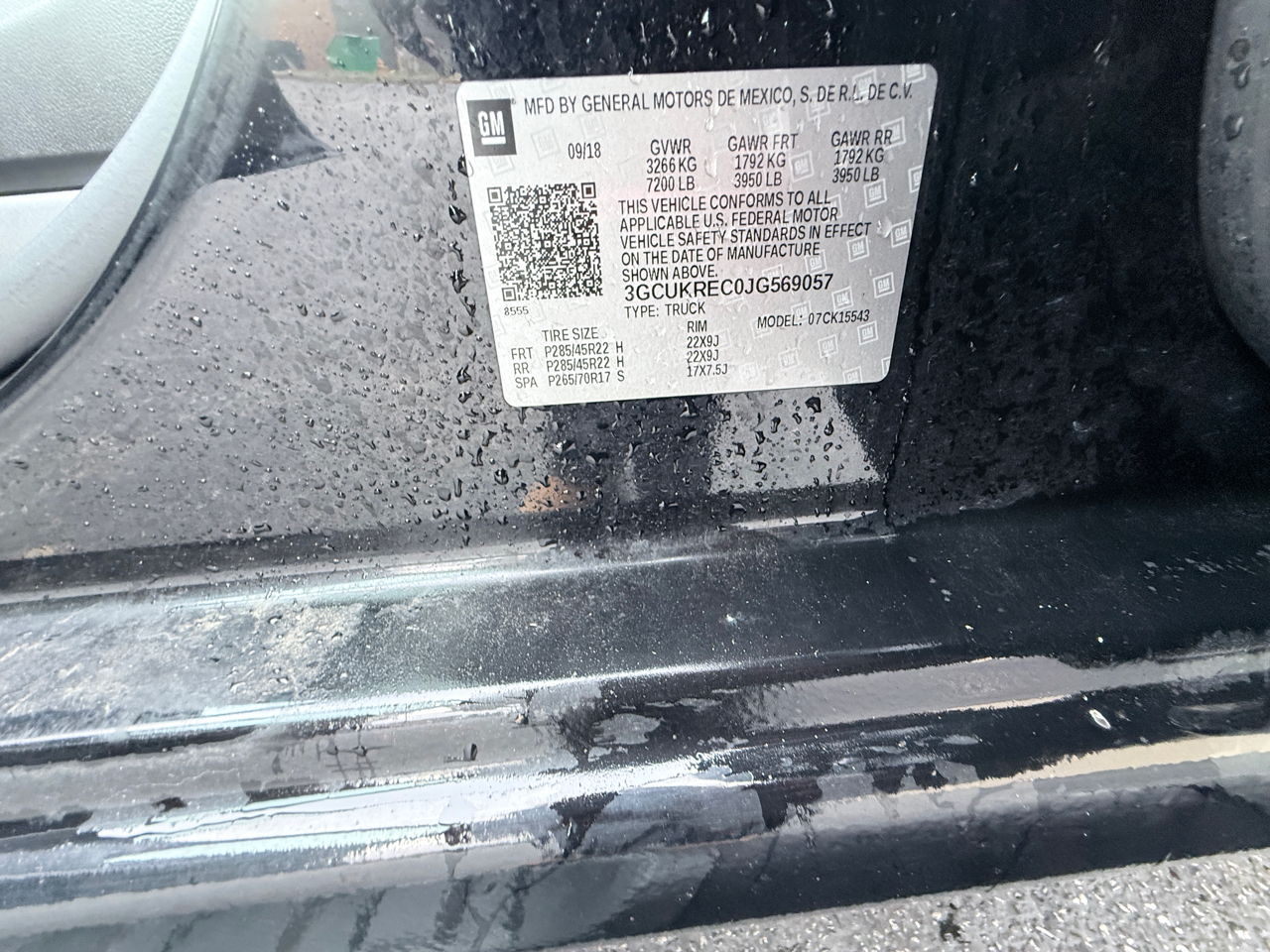 Chevrolet Silverado 1500 LT Crew Cab 4WD 2018