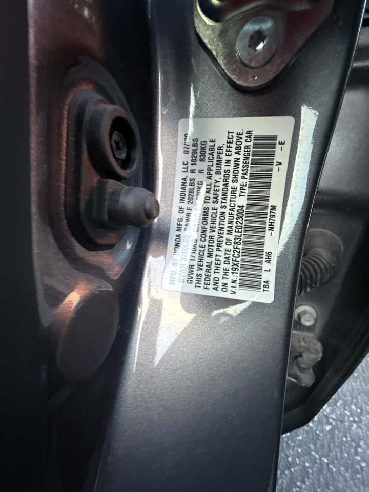 Honda Civic Sport 2020