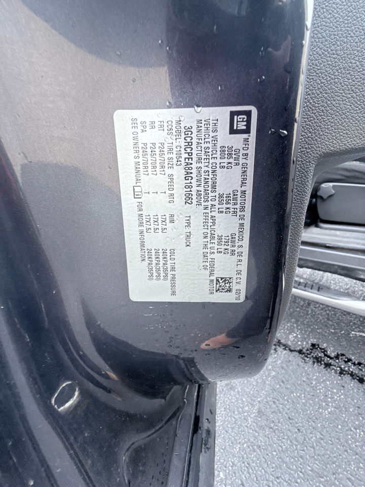 Chevrolet Silverado 1500 Work Truck Crew Cab 2WD 2010