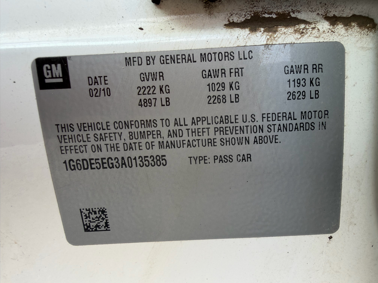 Cadillac CTS 3.0L Luxury 2010