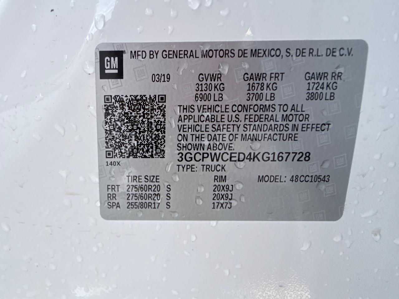 Chevrolet Silverado 1500 LT 2019