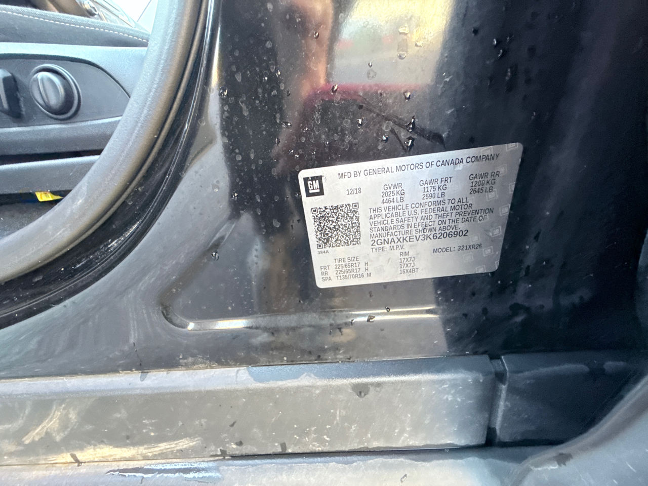 Chevrolet Equinox LT 1.5 2WD 2019