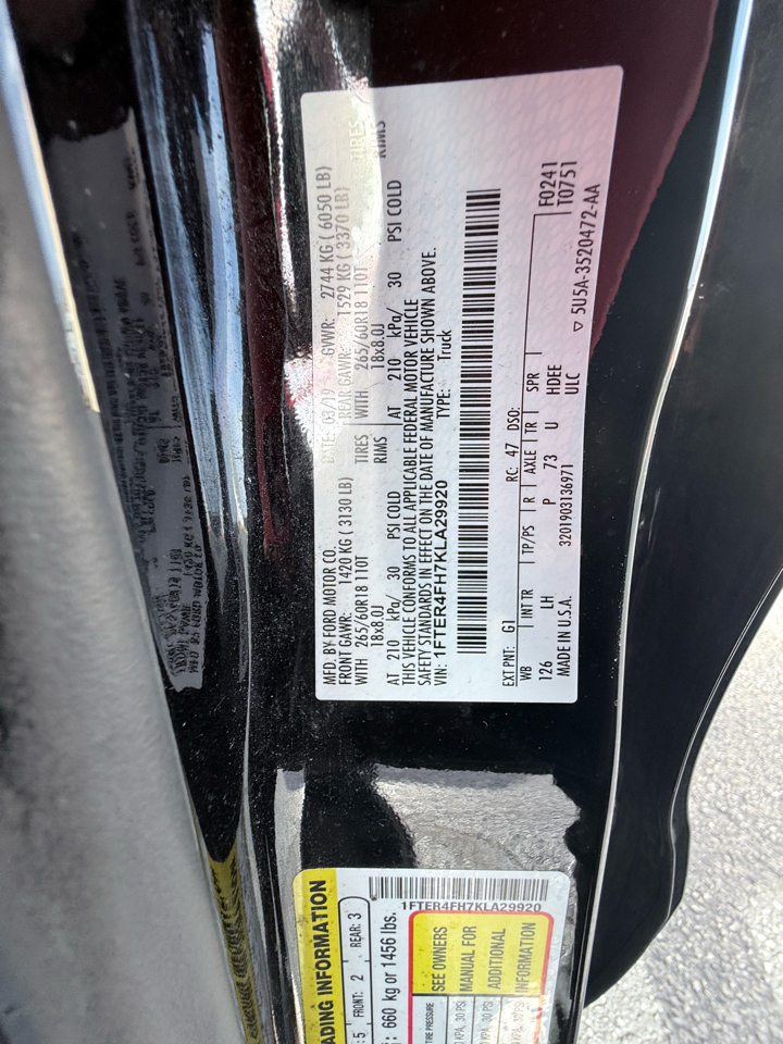 Ford Ranger XLT SuperCrew 4WD 2019