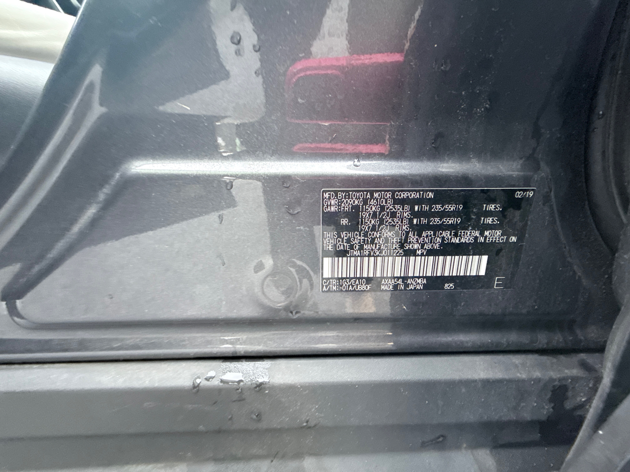 Toyota RAV4 XLE Premium AWD 2019