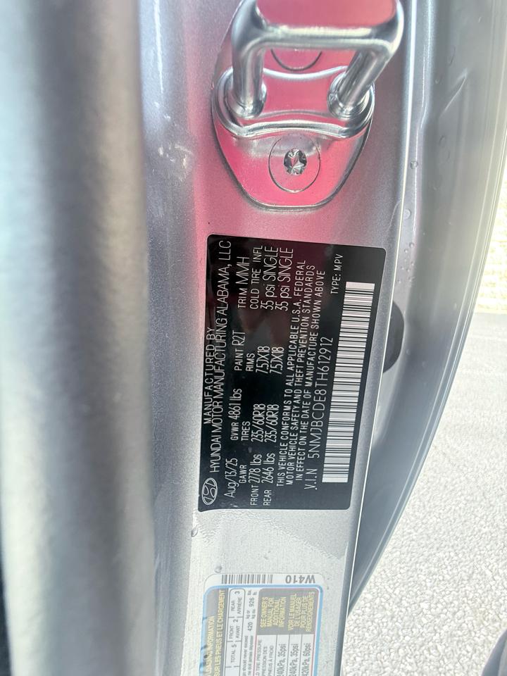 Hyundai Tucson SEL AWD 2026