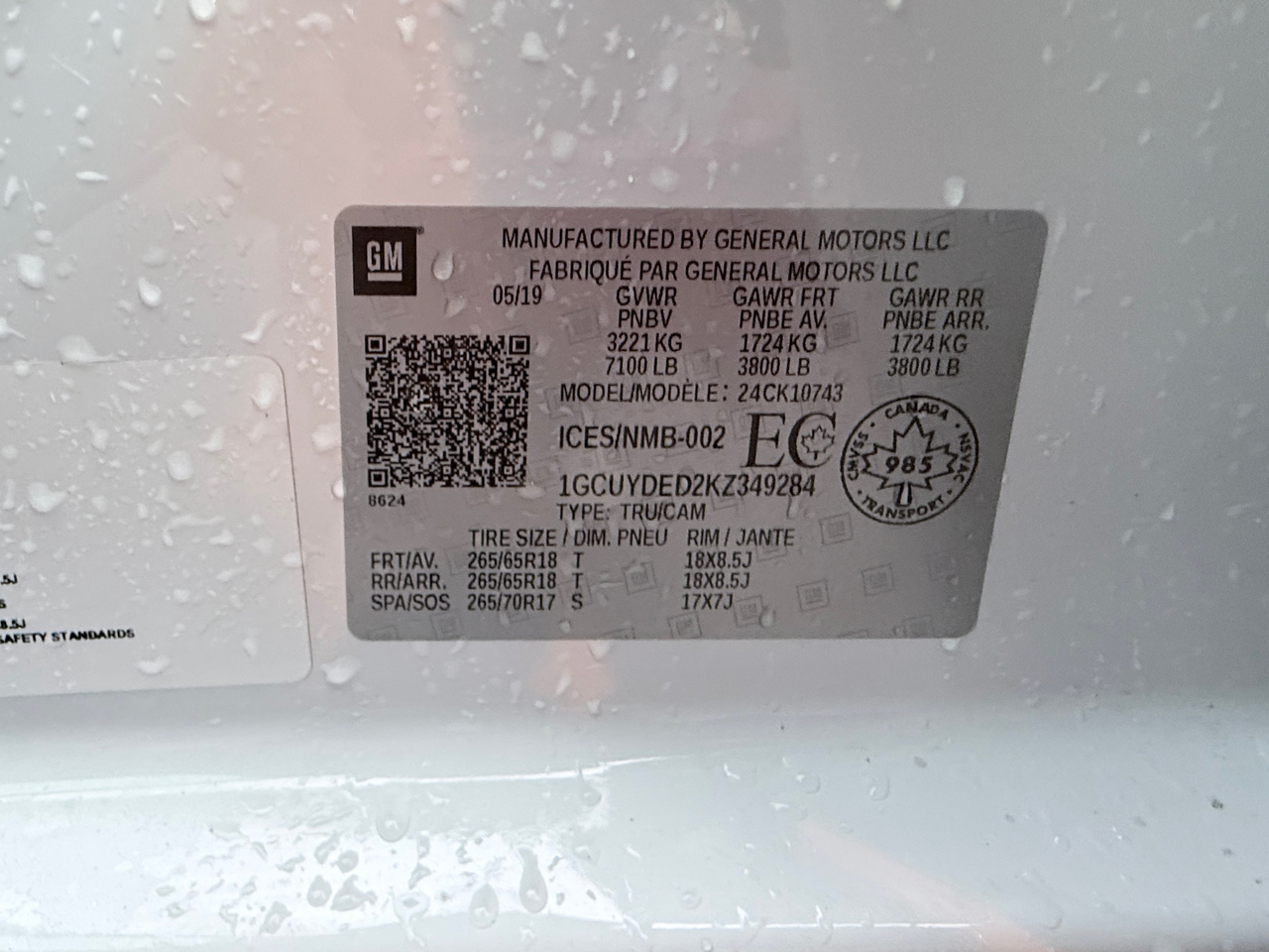 Chevrolet Silverado 1500 LT Crew Cab 4WD 2019