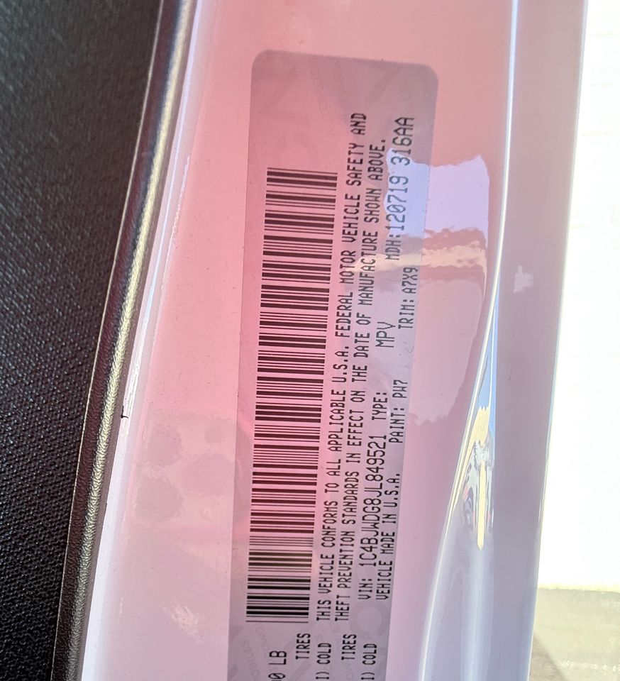 Jeep Wrangler JK Unlimited Sport 4WD 2018