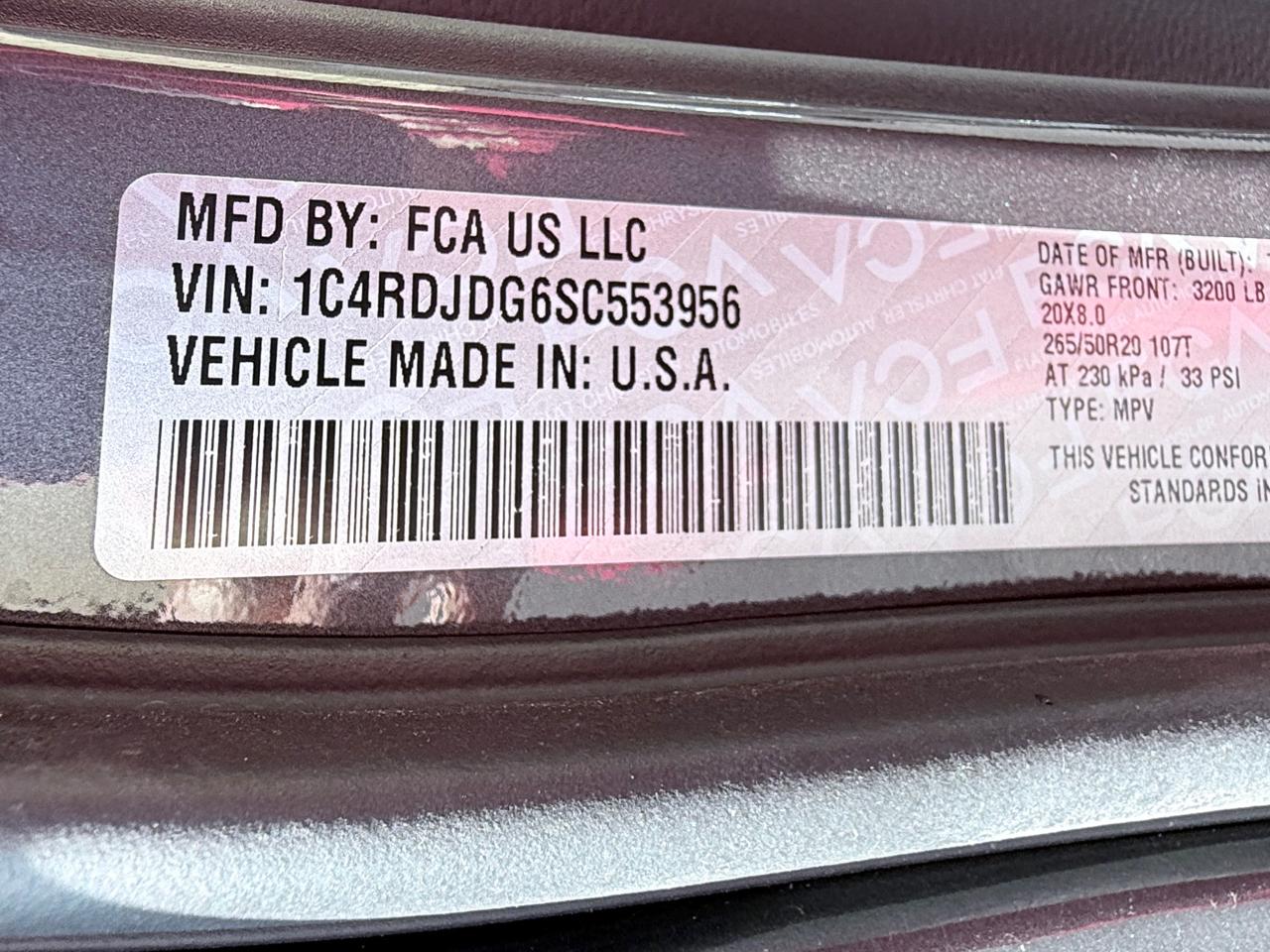 Dodge Durango GT AWD 2025