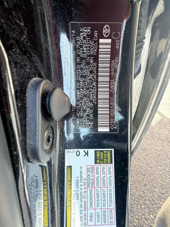 Toyota Prius Four 2015