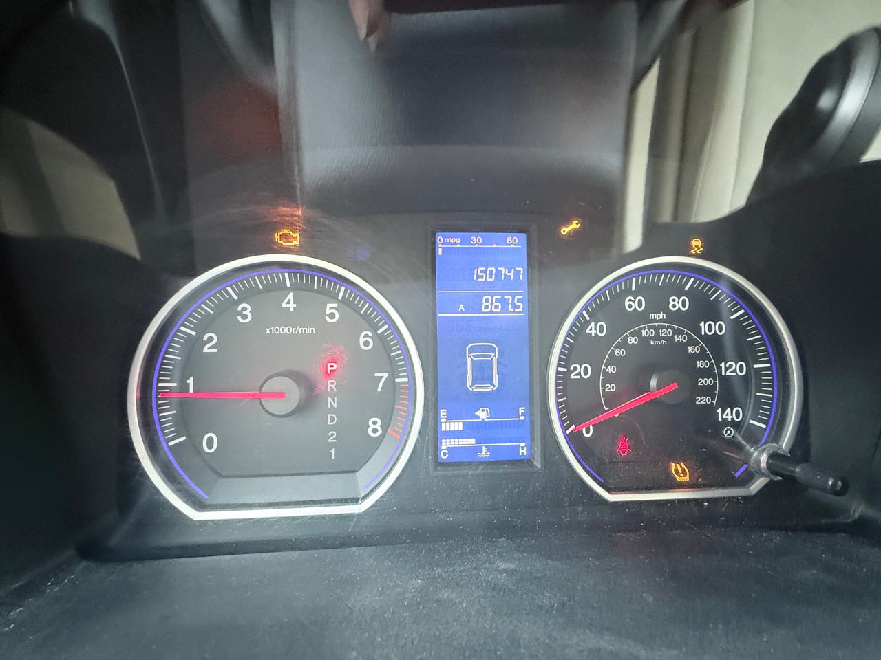 Honda CR-V LX 4WD 5-Speed AT 2011