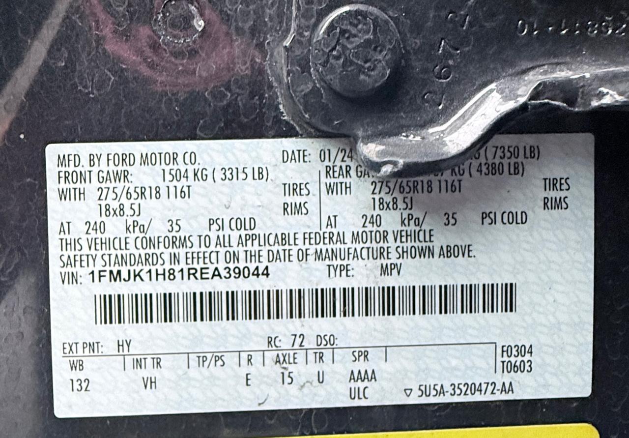 Ford Expedition MAX XLT 2024