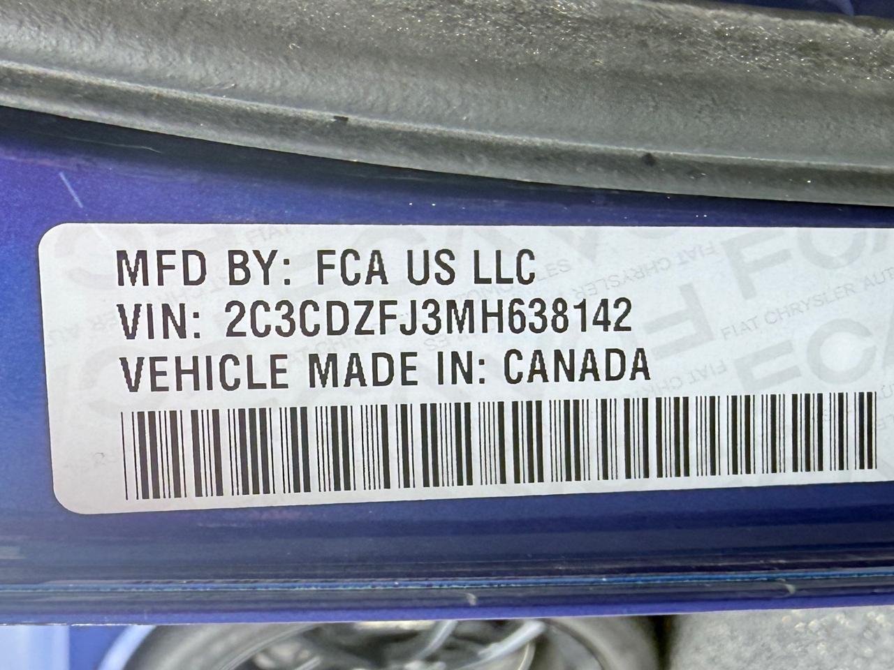 Dodge Challenger R/T SCAT Pack 2021