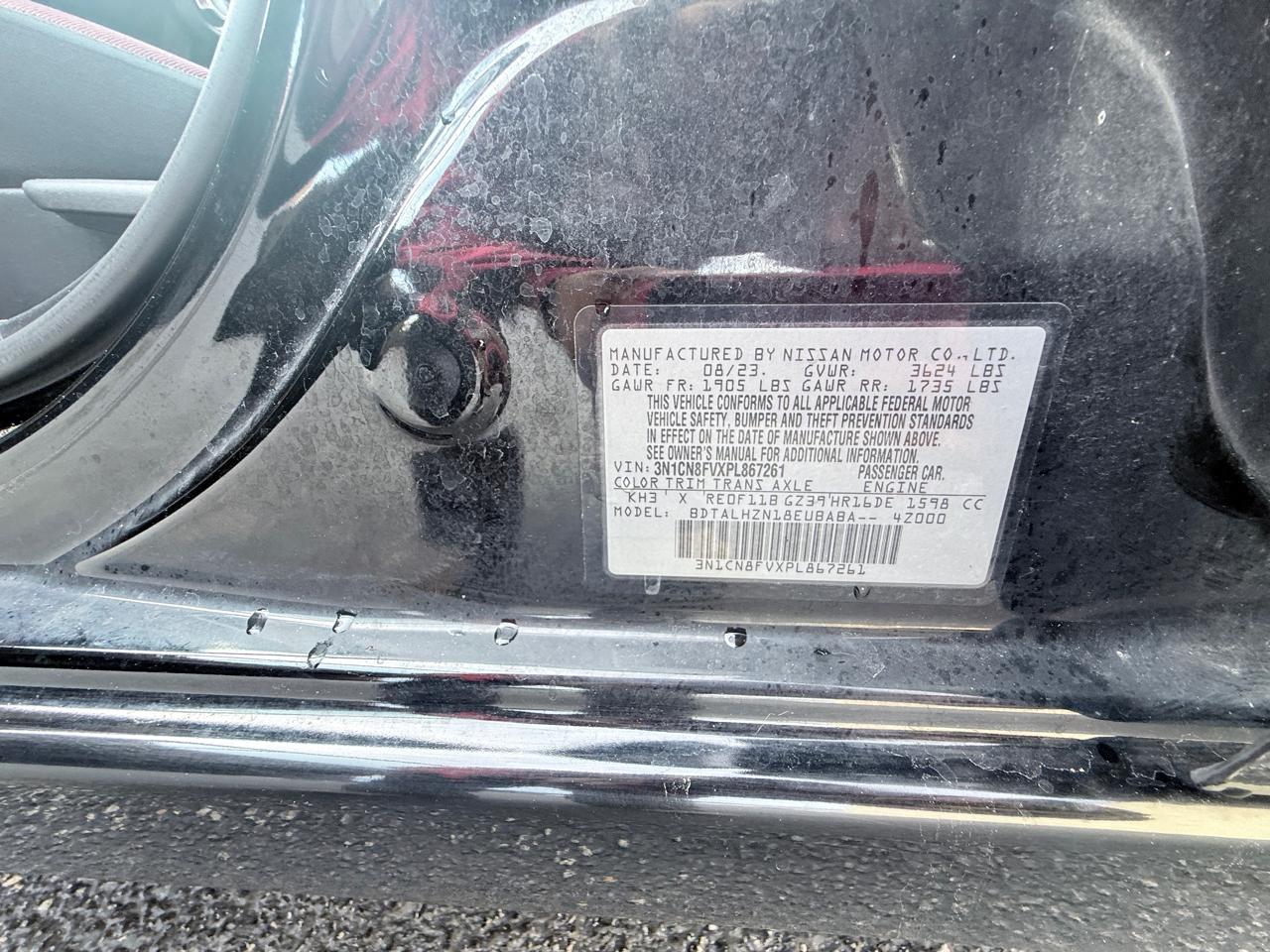 Nissan Versa SR 2023