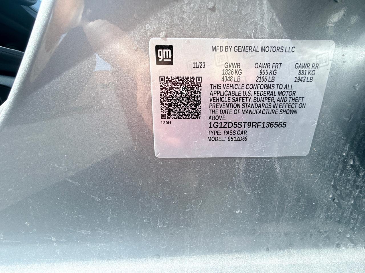 Chevrolet Malibu 1LT 2024