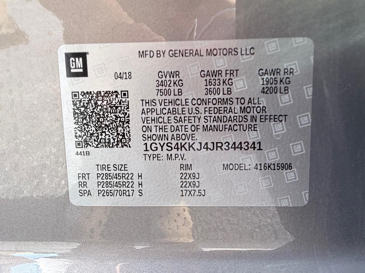 Cadillac Escalade ESV Platinum 4WD 2018