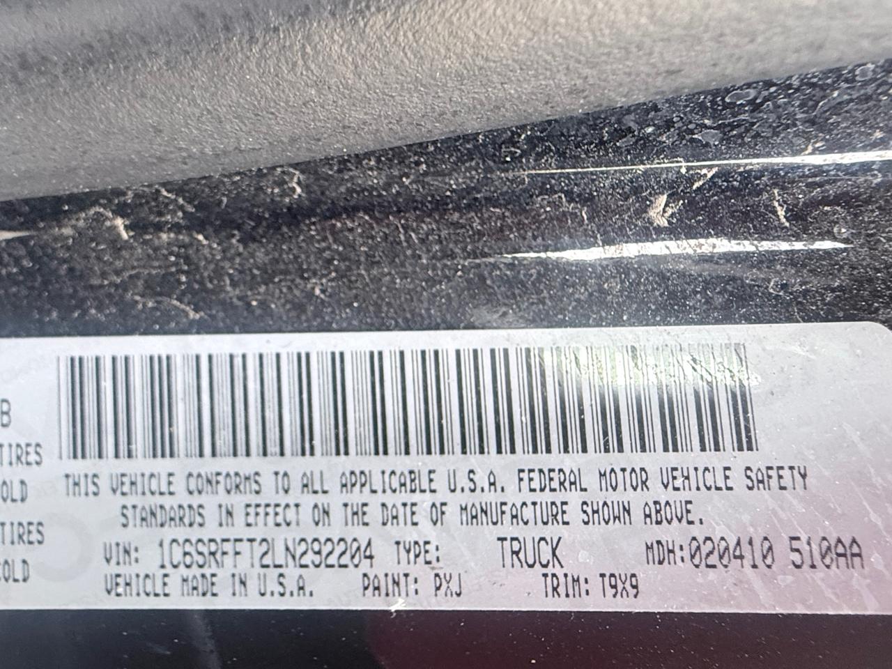 RAM 1500 Big Horn Crew Cab SWB 4WD 2020