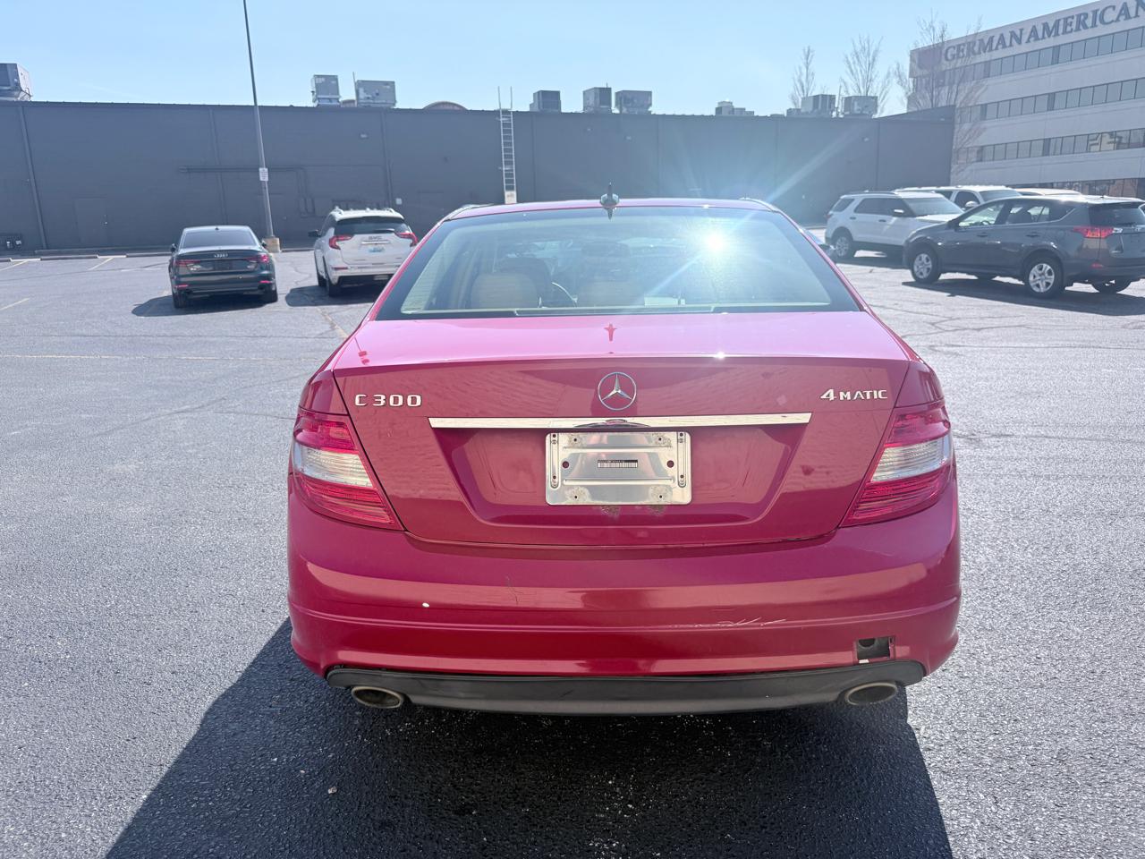 Mercedes-Benz C-Class C300 4MATIC Sport Sedan 2010