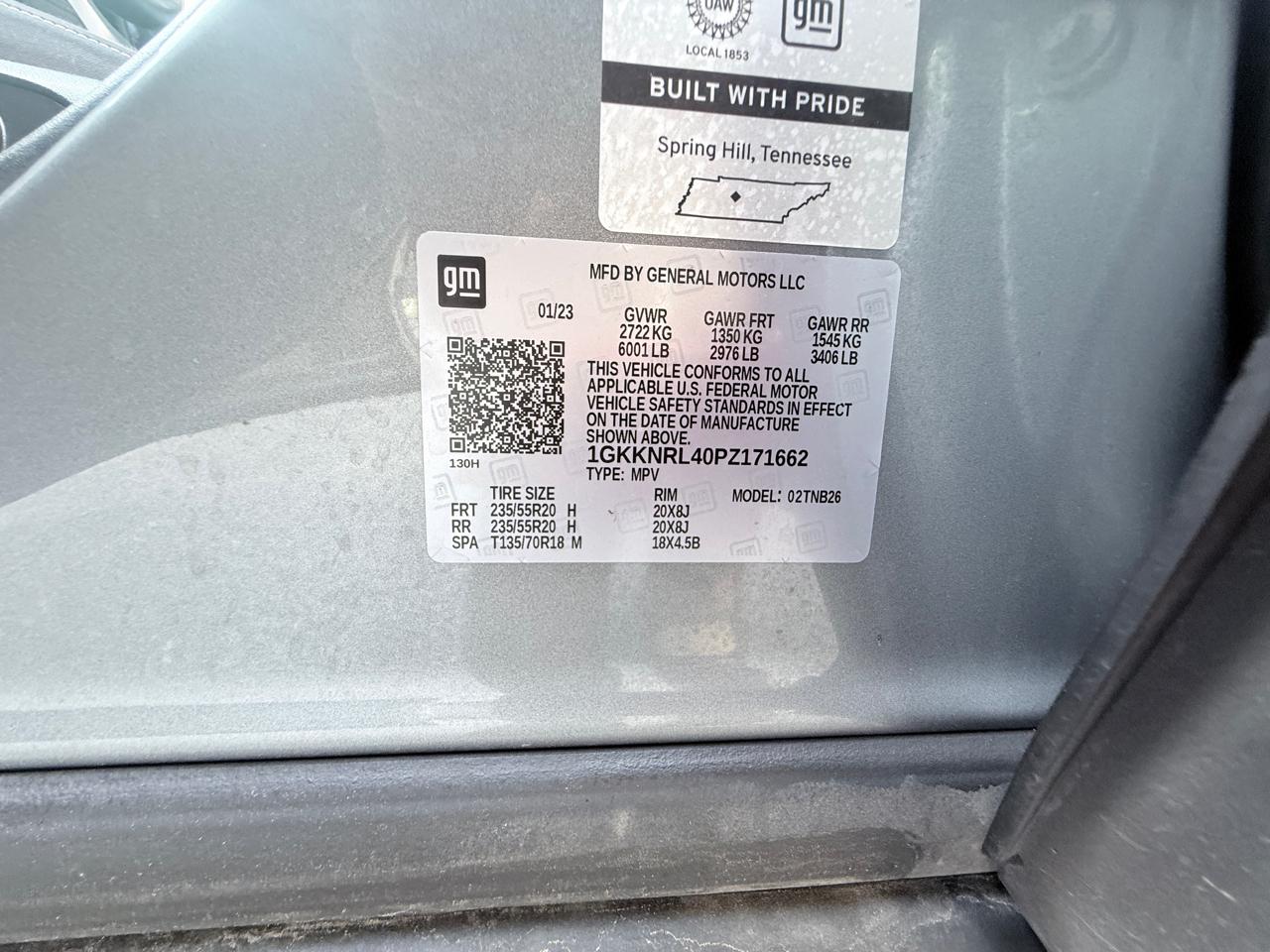 GMC Acadia SLE AWD 2023