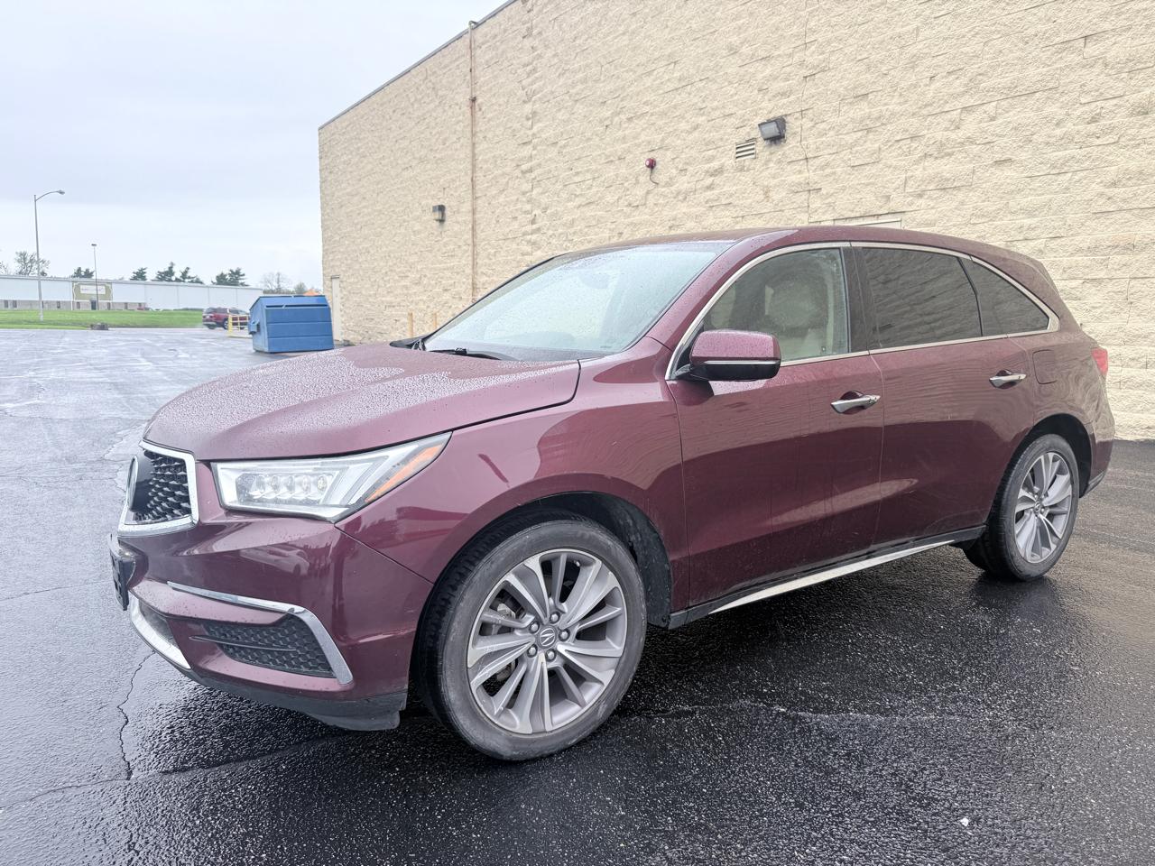 2018 Acura MDX SH-AWD 9-Spd AT w/Tech Package