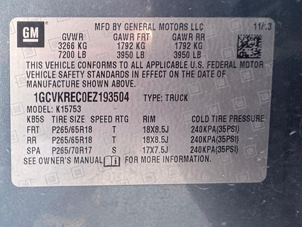 Chevrolet Silverado 1500 2LT Double Cab 4WD 2014