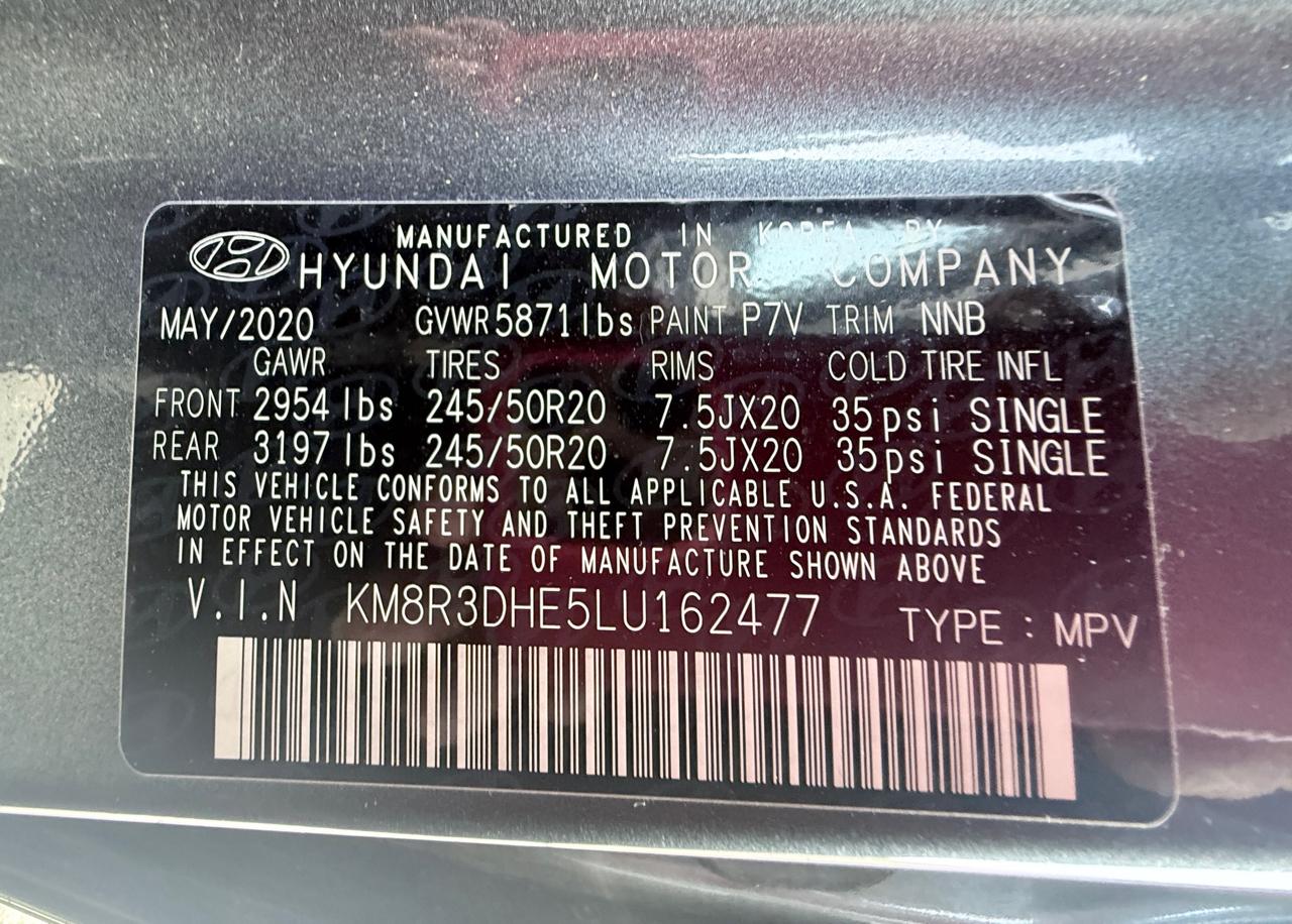 Hyundai Palisade SEL AWD 2020