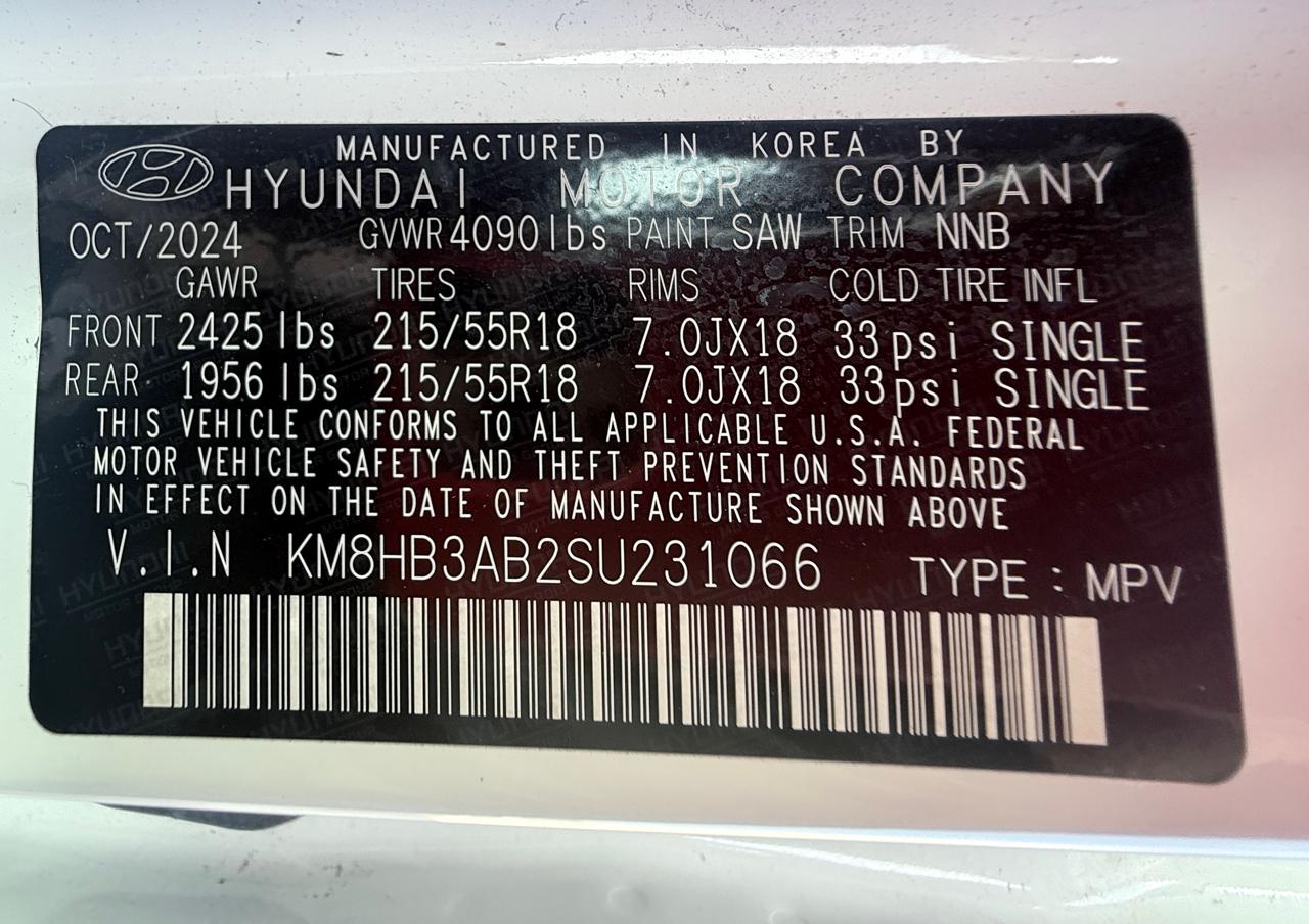 Hyundai Kona SEL 2025